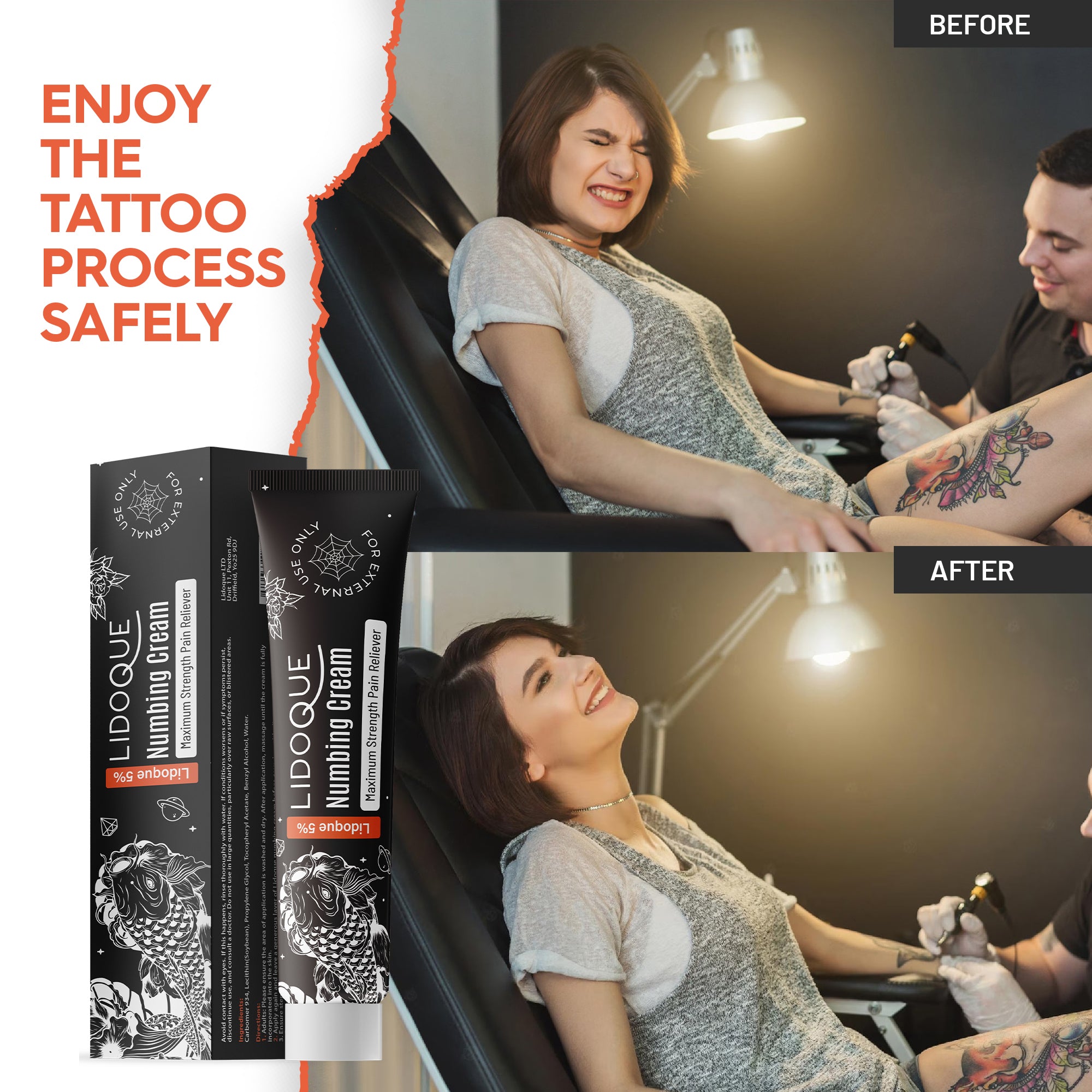 Tattoo Numbing Cream: Everything You Need To Know - BeautyNomix