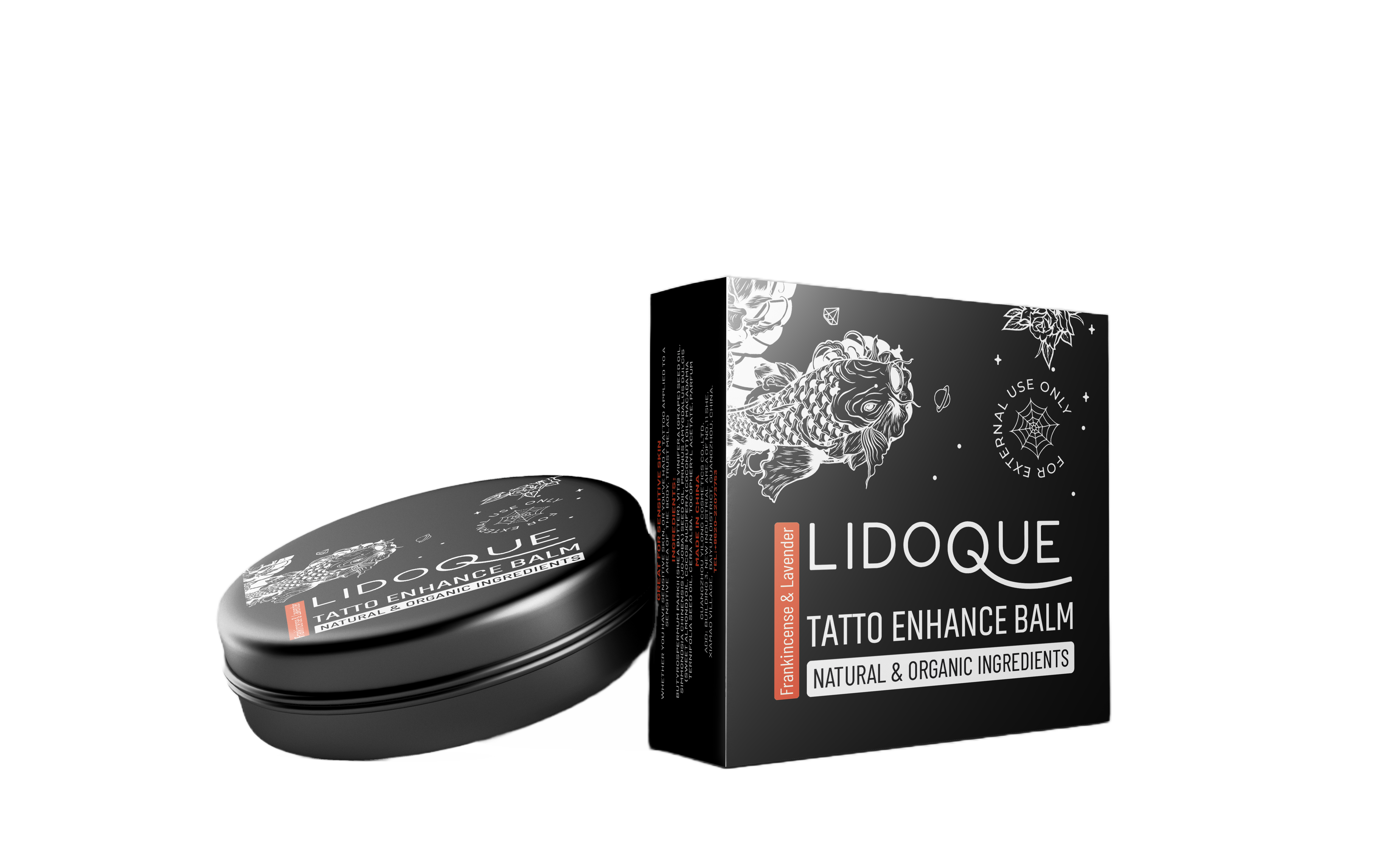 Lidoque Natural Tattoo Enhance & Maintain Butter