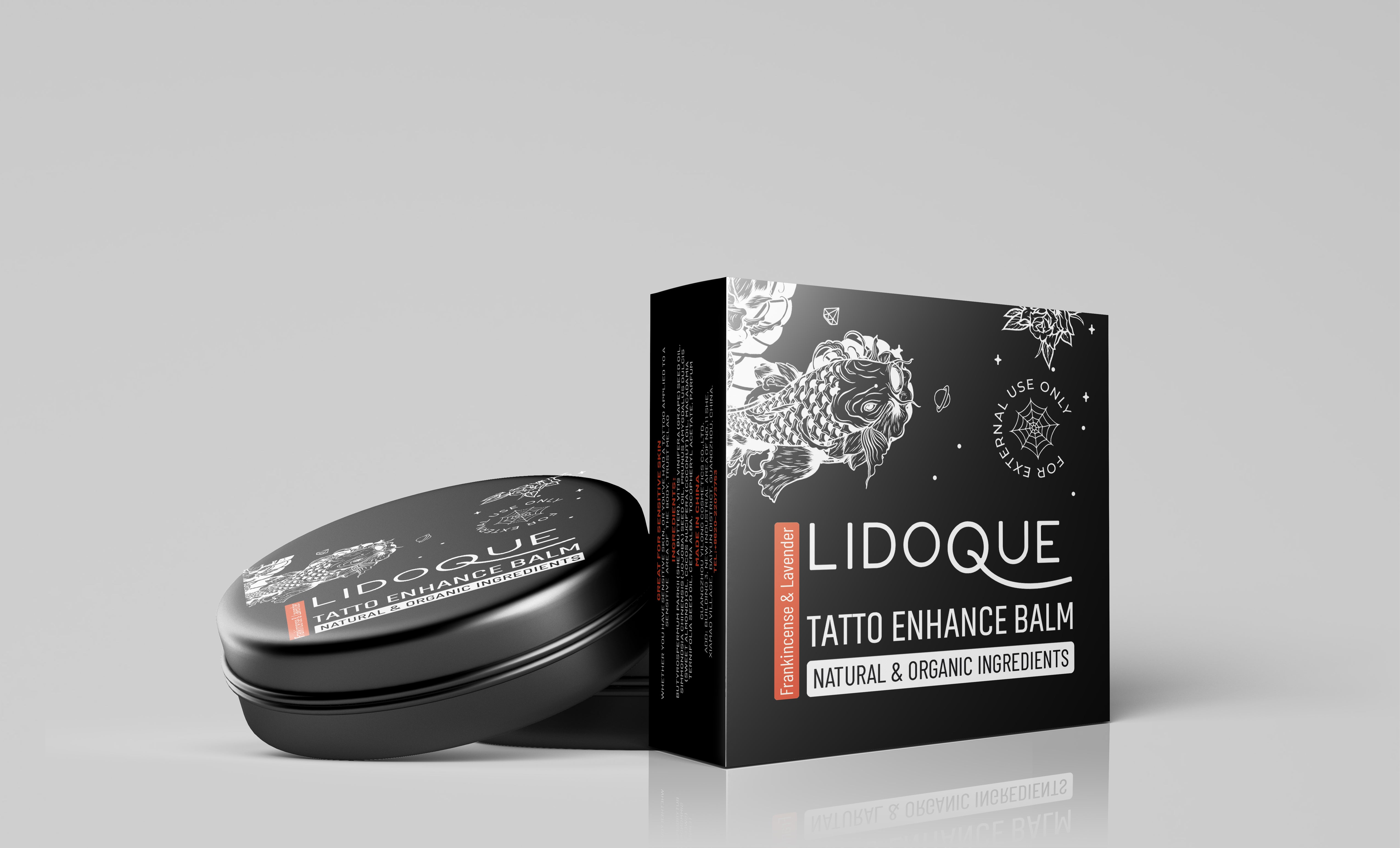 Lidoque Natural Tattoo Enhance & Maintain Butter